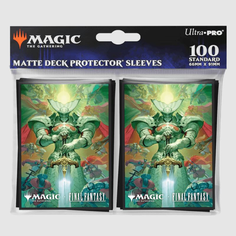 UP 100ct Deck Protector Sleeves - Magic: The Gathering® FINAL FANTASY™ Summon: Knights of Round