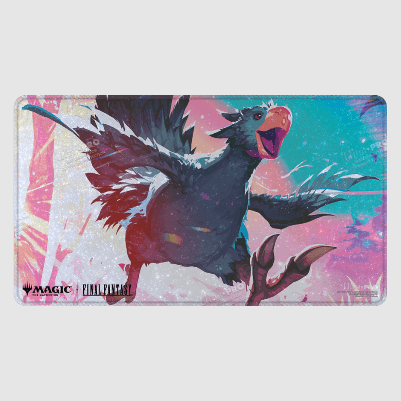 UP Holofoil Playmat - Magic: The Gathering® FINAL FANTASY™ Traveling Black Chocobo