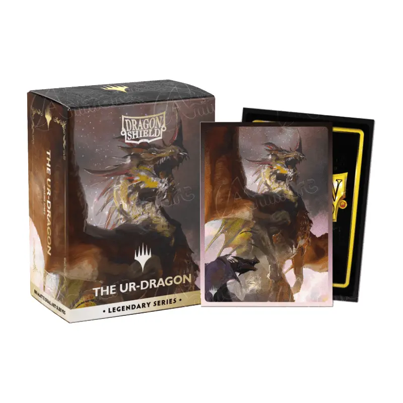 DS 100 STD Dual Matte Art Sleeves - MTG Legendary Series - The Ur-Dragon