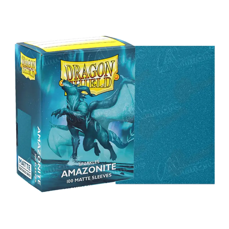DS 100 STD Matte Sleeves - Amazonite