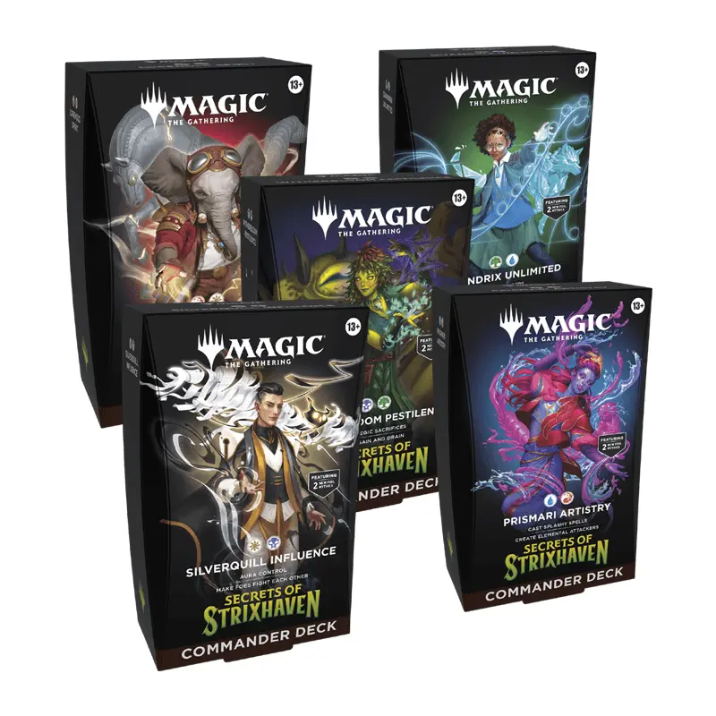 MTG: Secrets of Strixhaven - Commander Decks