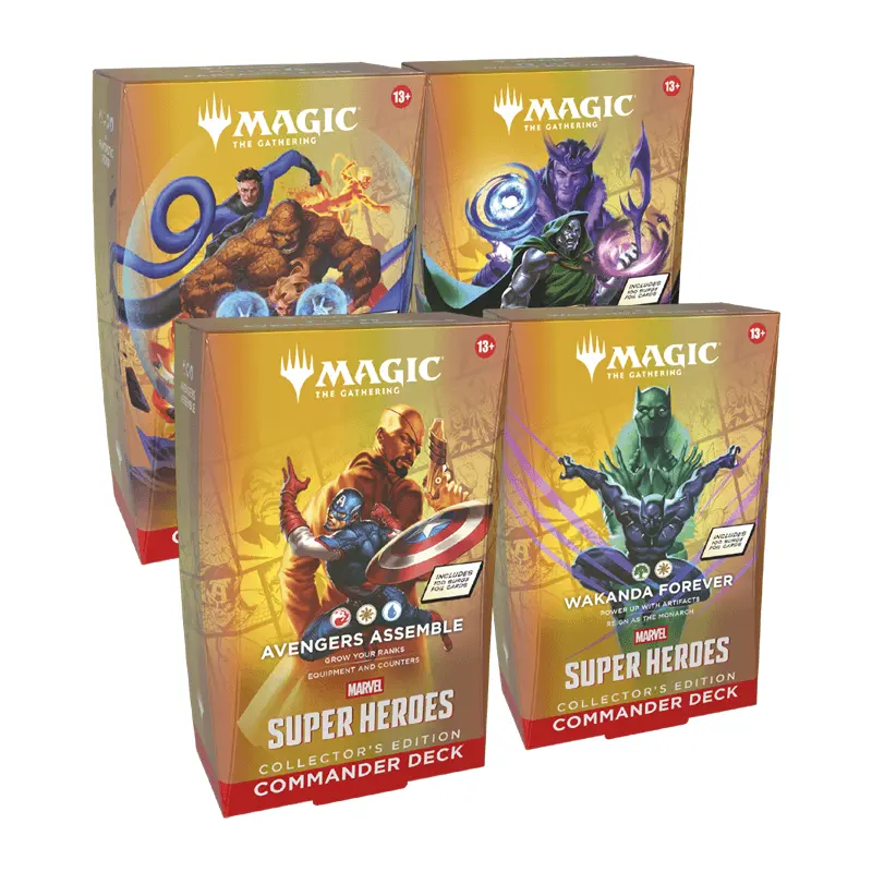 [LIMITED] MTG: Marvel Super Heroes - Commander Decks (Collector's Edition)