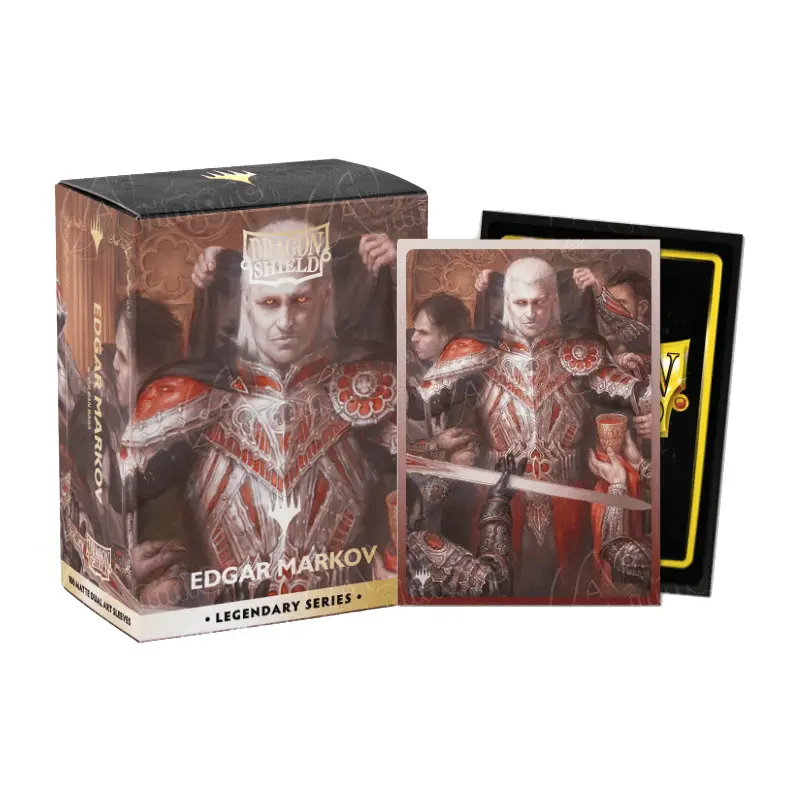 DS 100 STD Dual Matte Art Sleeves - MTG Legendary Series - Edgar Markov
