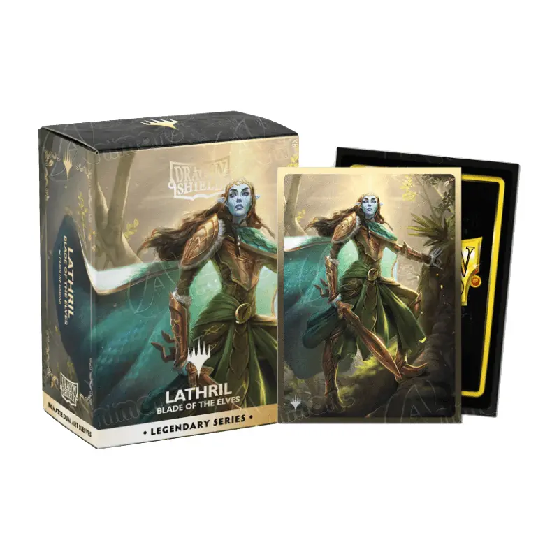 DS 100 STD Dual Matte Art Sleeves - MTG Legendary Series - Lathril, Blade of the Elves