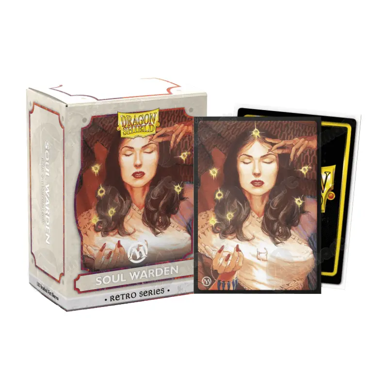 DS 100 STD Brushed Art Sleeves - MTG Retro Series - Soul Warden