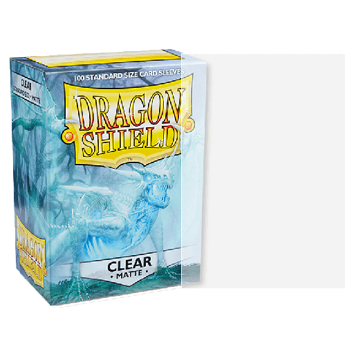 [AT-11001] DS 100 STD Matte Sleeves - Clear