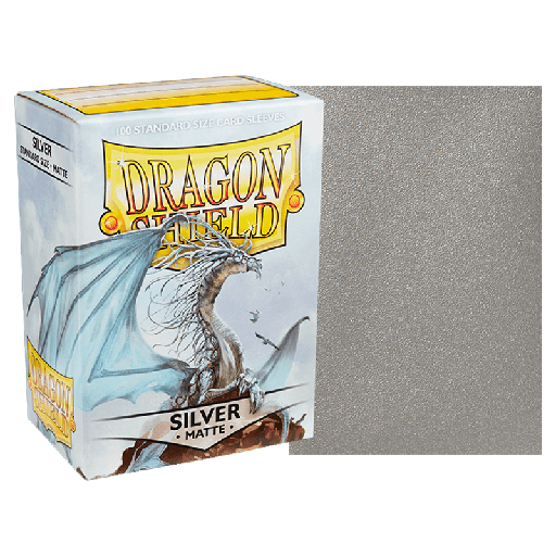 [AT-11008] DS 100 STD Matte Sleeves - Silver
