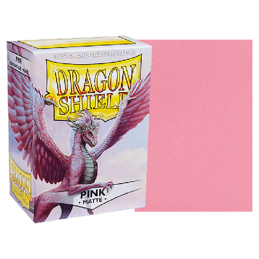 [AT-11012] DS 100 STD Matte Sleeves - Pink