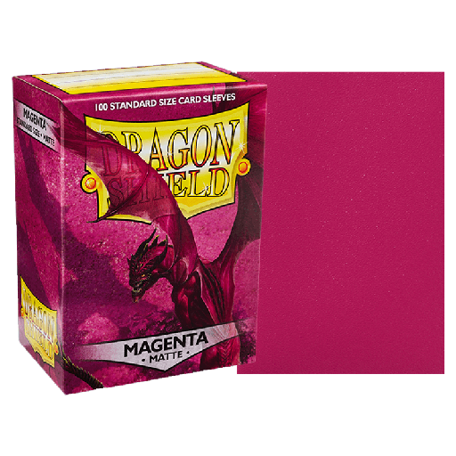 [AT-11026] DS 100 STD Matte Sleeves - Magenta