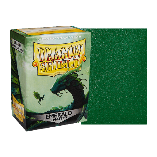 [AT-11036] DS 100 STD Matte Sleeves - Emerald