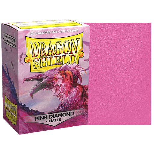 [AT-11039] DS 100 STD Matte Sleeves - Pink Diamond