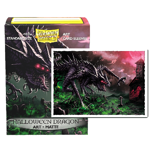 [AT-12050] DS 100 STD Matte Art Sleeves - 2020 Halloween Dragon