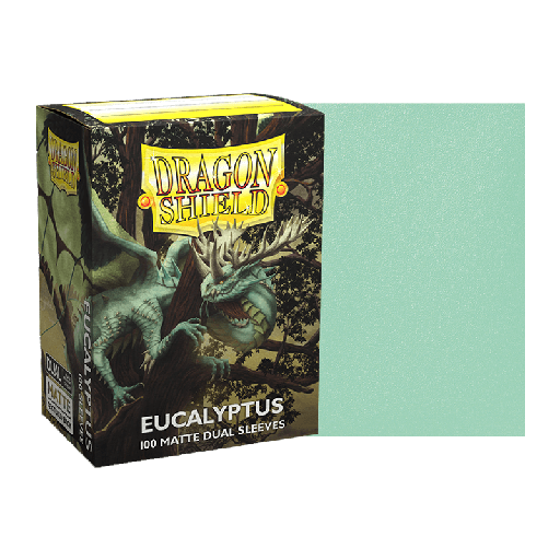 [AT-15049] DS 100 STD Dual Matte Sleeves - Eucalyptus