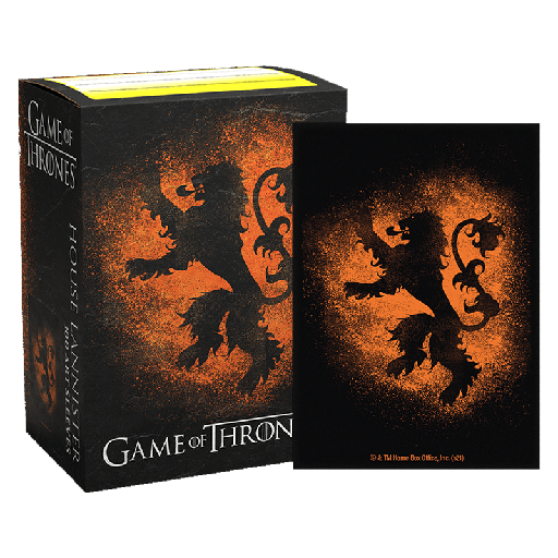 [AT-16030] DS 100 STD Brushed Art Sleeves Game of Thrones - House Lannister