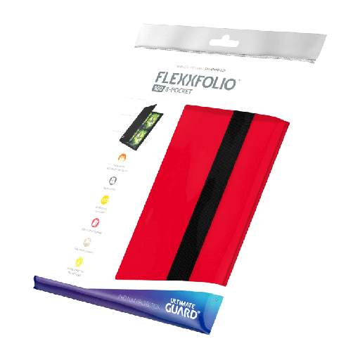 [UGD010162] UG FlexXFolio 160 - 8 Pocket Red