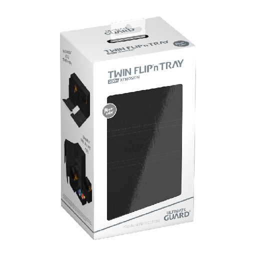 [UGD011242] UG Twin Flip'n'Tray 200+ XenoSkin™ Monocolor Black