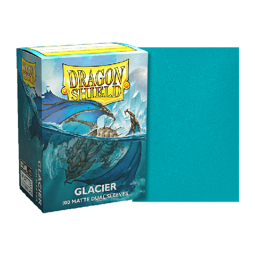 [AT-15031] DS 100 STD Dual Matte Sleeves - Glacier