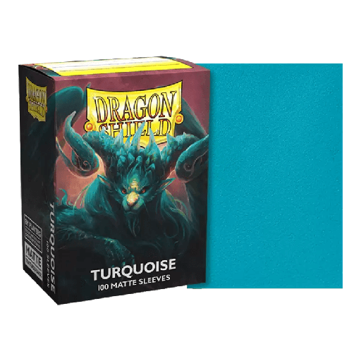 [AT-11055] DS 100 STD Matte Sleeves - Turquoise