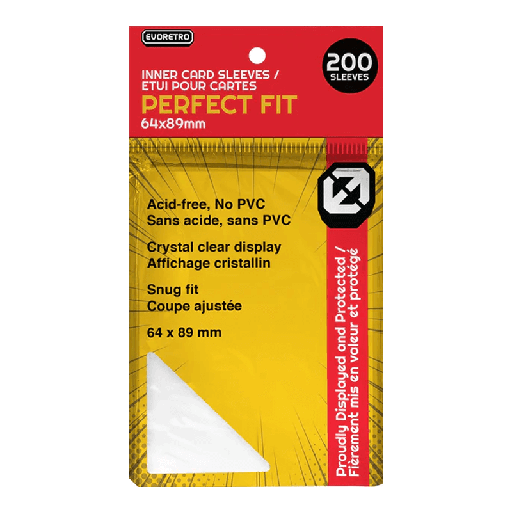 EvoRetro 200 Perfect Fit Standard Sleeves | PT. Animart Hobi Kreatif