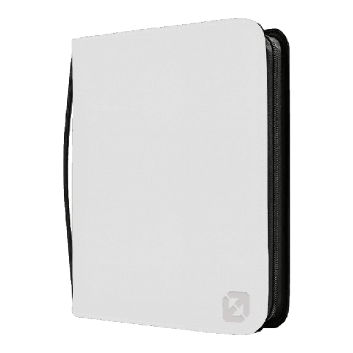[EVO-3602] EvoRetro 12 Pages 3x3 SHIELD+ Toploader Binder White