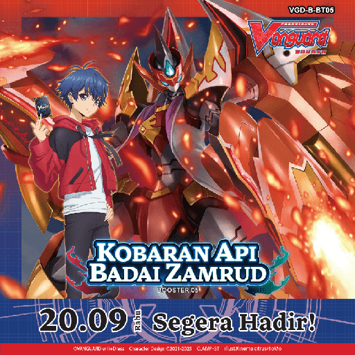 [VGD-B-BT05] VG D Bahasa Booster Box Set 05 Kobaran Api Badai Zamrud