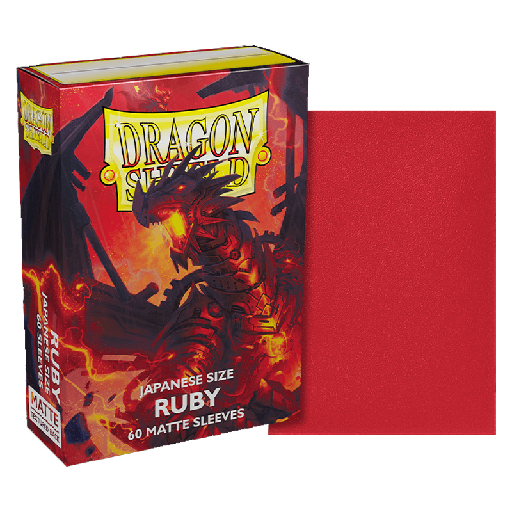 [AT-11137] DS 60 JPN Matte Sleeves - Ruby