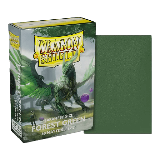 [AT-11156] DS 60 JPN Matte Sleeves - Forest Green