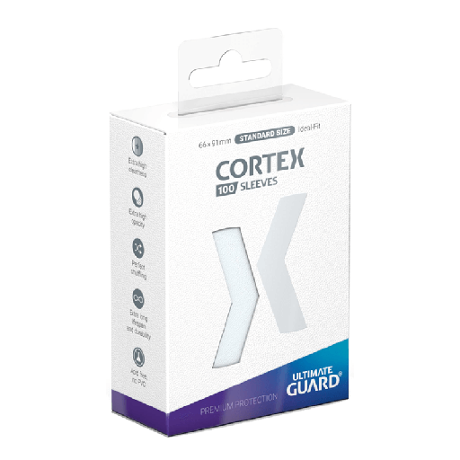[UGD011185] UG 100 Cortex Standard Sleeves Transparent