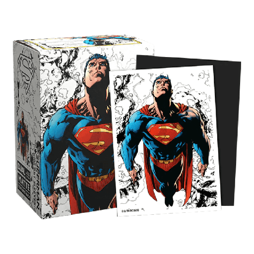 [AT-16085] DS 100 STD Dual Matte Art DC - Superman Core (Full Color)