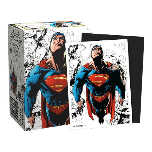 [AT-16085] DS 100 STD Dual Matte Art Sleeves DC - Superman Core (Full Color)