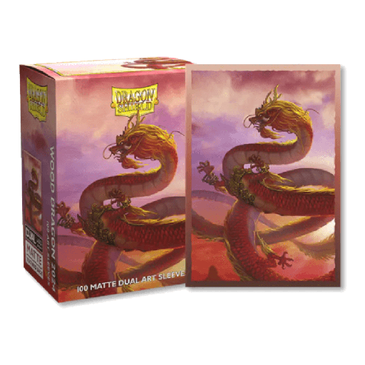 [AT-12186] DS 100 STD Dual Matte Art Sleeves - 2024 Wood Dragon