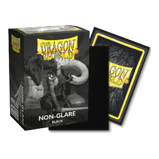 [AT-11822] DS 100 STD Matte Non-Glare V2 Sleeves - Black
