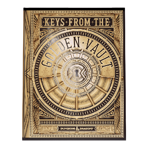 [DND-KGV-ALT] D&D Keys from the Golden Vault (2023) Alternate Cover