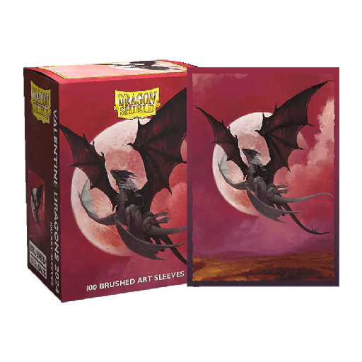 [AT-12103] DS 100 STD Brushed Art Sleeves - 2024 Valentine Dragon