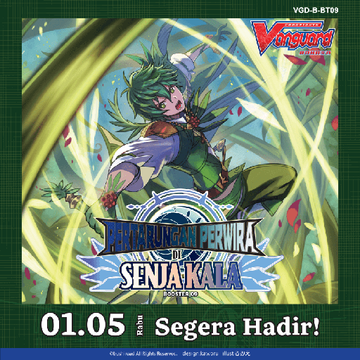 [VGD-B-BT09] VG D Bahasa Booster Box Set 09 Pertarungan Perwira di Senja Kala