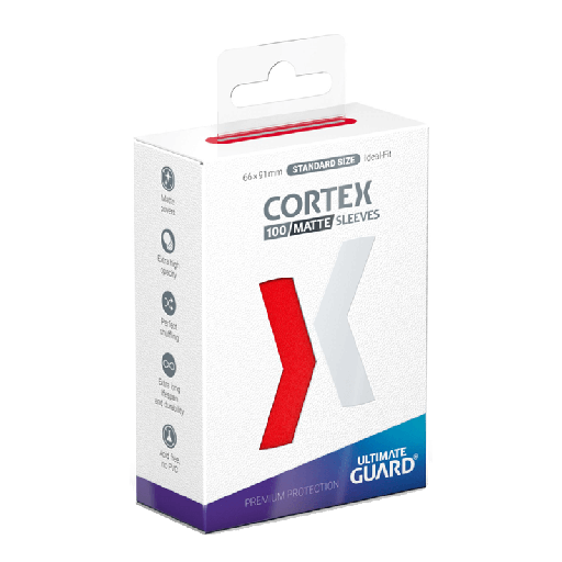 [UGD011157] UG 100 Cortex Standard Sleeves Matte Red