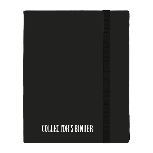 [CNB-4PCB-B] CNB 4 Pocket Collector's Binder Black