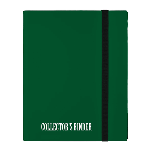 [CNB-4PCB-G] CNB 4 Pocket Collector's Binder Green