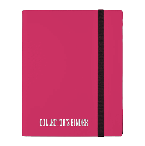 [CNB-4PCB-PI] CNB 4 Pocket Collector's Binder Pink