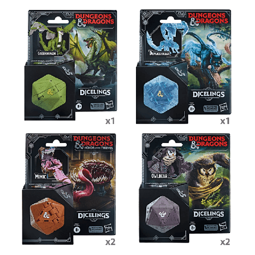 [DND-DLW3] D&D Dicelings: Collectible Assorted Wave 3 (2023)