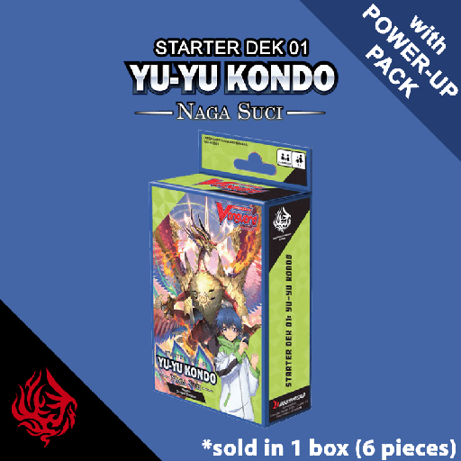 [VGD-B-SDPU01] VG D Bahasa Starter Box Power Up Dek 01 Yu-yu Kondo - Naga Suci