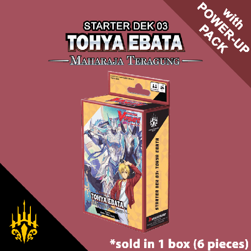 [VGD-B-SDPU03] VG D Bahasa Starter Box Power Up Dek 03 Tohya Ebata - Maharaja Teragung