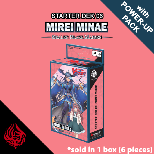 [VGD-B-SDPU06] VG D Bahasa Starter Box Power Up Dek 06 Mirei Minae - Sealed Blaze Maiden
