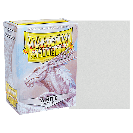 [AT-11005] DS 100 STD Matte Sleeves - White