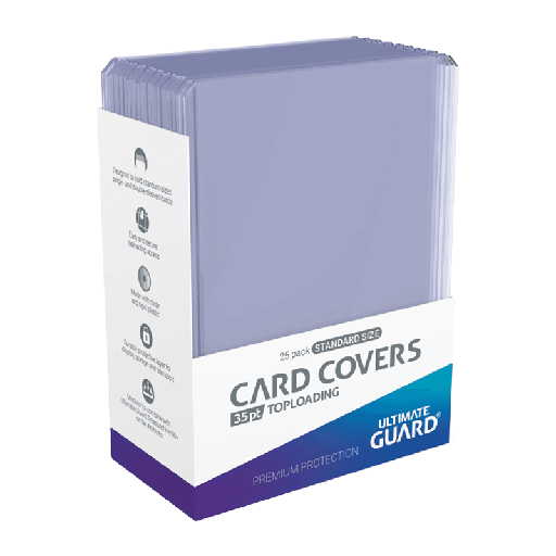 [UGD011302] UG Card Covers Toploading 35pt Clear (Pack of 25)