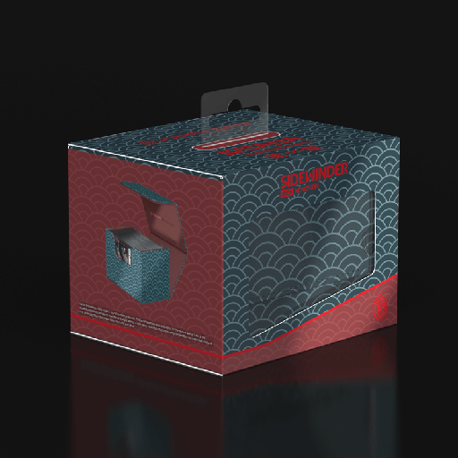 [UGD011443] UG SideWinder 100+ XenoSkin Katana: The Shogun's Journey - Part 2 - Seigaiha (Dark Blue / Dark Red)