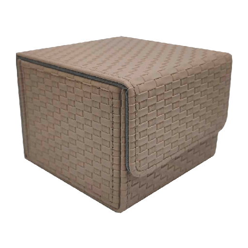 [ZB-WLB130-KHGY] ZB Woven Leather Deck Box 130+ Khaki/Grey