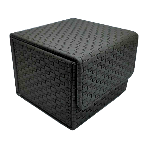 [ZB-WLB130-GYGY] ZB Woven Leather Deck Box 130+ Grey/Grey
