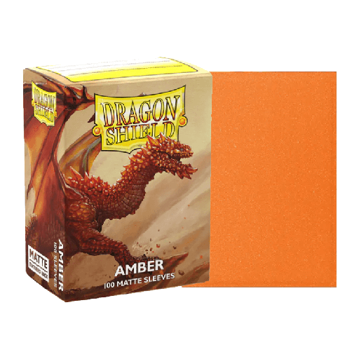 [AT-11059] DS 100 STD Matte Sleeves - Amber