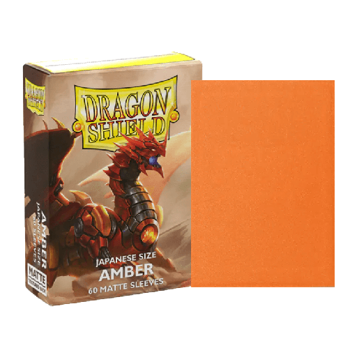 [AT-11159] DS 60 JPN Matte Sleeves - Amber